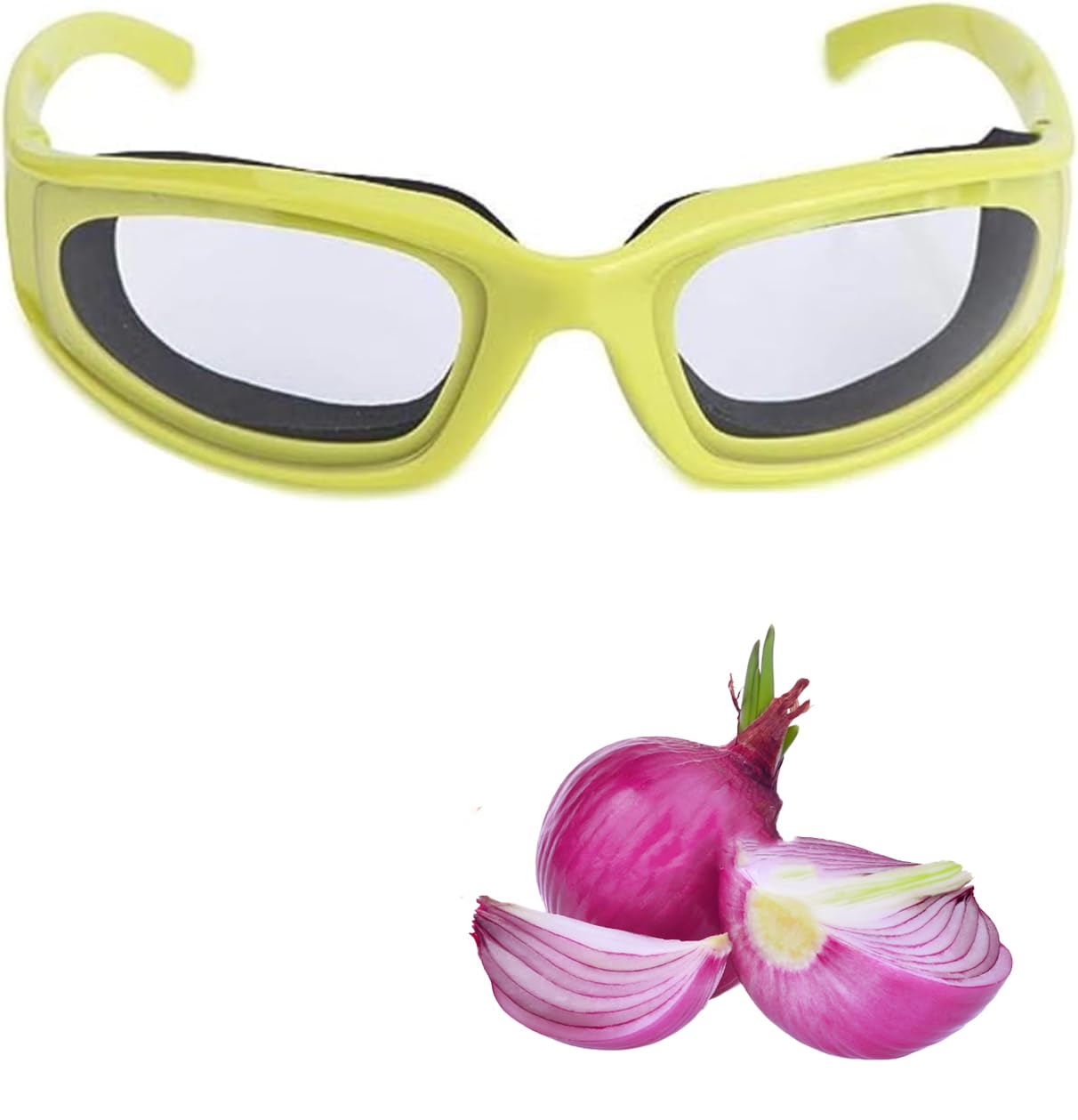 Leopacat Onion Goggles, Anti splash Tearless Eyes Protector,Windproof Dustproof Eye Protecter Glasses for Women Men Cooking BBQ Home Kitchen Gadget Outdoor Activities Eye Protection