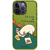 CASETiFY Impact iPhone 14 Pro Max Case [4X Military Grade Drop Tested / 8.2ft Drop Protection] - I'm Sick of Everything by SSEBONG - Kiwi