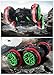 Stunt Car SZJJX 2.4Ghz 4WD RC Car Boat 6CH Remote Control Amphibious Off Road Electric Race Double Sided Car Tank Vehicle 360 Degree Spins and Flips Land & Water