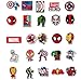 Laptop Sticker Pack 100 Pcs,Sanmatic Superhero Sticker Unique Cool Stickers Waterbottle Notebook Guitar Skateboard Travel Kid Teens Stickers