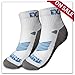 CYCLING RUNNING SOCKS - High Performance Moisture Wicking Ultra Breathability No Blister Quarter Sock 3 Colors