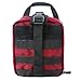 Unigear Tactical MOLLE Rip-Away EMT Medical First Aid Utility Pouch (Red)