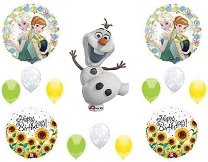 Frozen fever party decorations