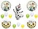 Anagram Frozen Fever Sunflowers Olaf Happy Birthday Balloons Decoration Supplies Summer Elsa Anna