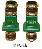 Zoeller 30-0181 PVC Plastic Check Valve, 1-1/2 Inch (2 Pack)