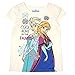 Disney Girls Frozen Elsa and Anna 3 Pack T-Shirts for Toddler and Little Kids – Pink/White/Grey
