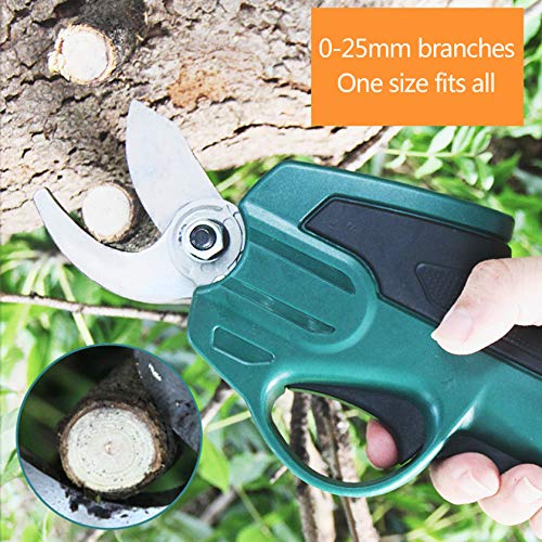 GREYK Professionelle schnurlose elektrische Astschere 7,2 V wiederaufladbare Astschere 25 mm (1 Zoll) Schnittdurchmesser… – Bild 5
