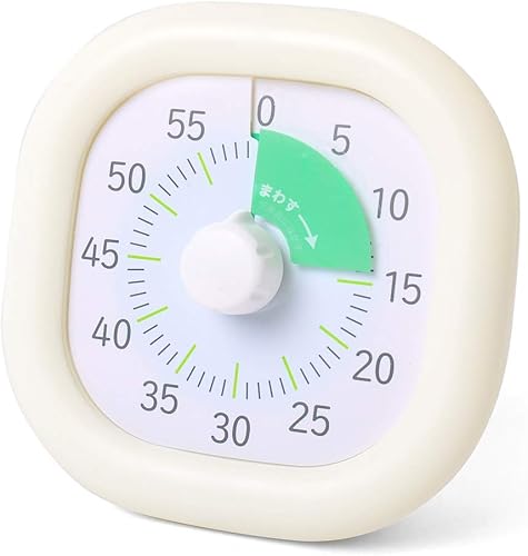 Amazon タイマー 勉強 消音 マナーモード おしゃれ かわいい シンプル 受験勉強 学習用タイマー 塾 図書館 リビング 電池式 アラーム 単4乾電池 Hauhau ハウハウ シューズ バッグ