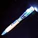 Plinrise Flashlight Torch Ballpoint Pens,Double Funtion Pen In Dark,Set of 5 Pcs