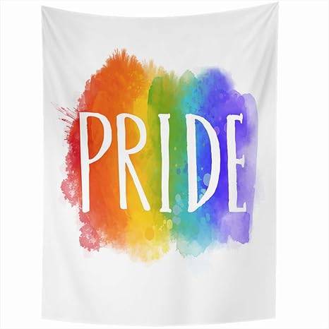 Amazon Co Jp Ahawoso タペストリー 60 X 90インチ ゲイ同性愛 Lgbtq スペクトルに誇りを持った言葉 ホモフォビア 文字 姿勢 バイセクシャル 明るい嫌い 壁掛け ホームデコ リビングルーム 寝室 寮用 60 W X 80 L パープル ホーム キッチン