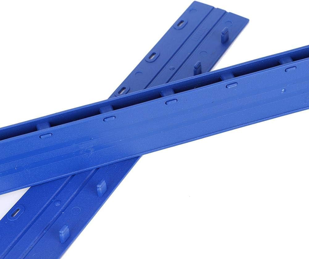 100pcs 5mm Blue Binding Strip Bars Slide A4 File Document Report Binding Strip Binding Consumables(5mm) : Office Products