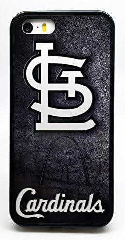 STL Cardinals Blackout Baseball Phone Case Cover - Select Model