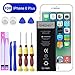 ICHECKEY Battery Suitable iPhone 6 Plus Complete Repair Tools Kit Instructions Replacement External Li-Ion Battery Pack [365 Days Warranty]