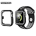 OULUOQI Compatible with Apple Watch Case 38mm, Shock-Proof and Shatter-Resistant Compatible with Apple Watch Protector Compatible with Apple Watch Series 3, 2, 1