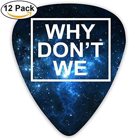 Grace Little Why Don't We Stylish Celluloid Guitar Picks Plectrums For Guitar Bass 12 Pack