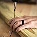 KAUAI Silicone Wedding Rings for Men. Elegant. Timeless. Leading Brand for Comfort & Design in Mens Bands. Active Crossfit Workout Gym Band. Classic Unisex Couples Ring