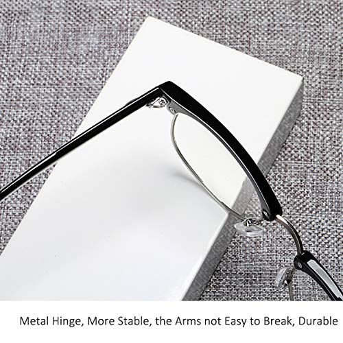 STAMEN Blue Light Blocking Glasses for Men Women, Anti Eye Strain/UV Headache Better Sleep, Computer/Gaming Blue Blocker Glasses