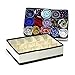 Furinno 12285IV Non-Woven Fabric Storage Organizer, 3 by 5-Inch, Ivory with Brown Trim