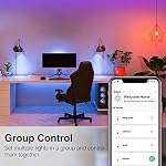 Alexa-Smart-Light-Bulbs-Gosund-75W-Equivalent-E26-8W-WiFi-Led-Bulb-A19-RGB-Color-Changing-Light-Bulb-Dimmable-Work-with-Google-Home-Amazon-Echo-24Ghz-WiFi-Only-No-Hub-Required-4-Pack