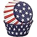 Wilton Patriotic Backing Cups, Standard, 75/Pack