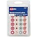 Avery Fashion Reinforcement Labels, Assorted Donut Designs, 1/4 Diameter, Pack of 280 (5748)
