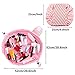 WJood Store Toiletry Bag Travel bag, Portable Fashion Drawstring Cosmetic Bag Large Capacity Waterproof Travel Makeup Pouch Magic Bag for Womens Girls, LYDZTION, Pink