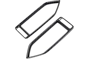 ABS Center Air Outlet Frame Panel Trim for Mazda for CX-5 2017-2025 2PCS Fiber Interior Decoration Cover