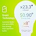 Smart Light Bulb : Bluetooth Smart Bulb No Hub Required Music Synch, App Controlled, Party Lights, Dimmable Night Light for Mood Lighting Multicolor Light Bulb, Smart Bulb by LUMENTY