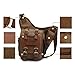 EconooLed Canvas Men Boys Classical Single Shoulder Cross Body Bag- Dark Khaki