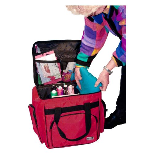 Tutto Orange Serger or Accessory Bag