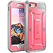 SUPCASE Unicorn Beetle Pro Series Case Designed for iPhone 7 / 8 / iPhone SE 2 (2020) / iPhone SE 3 (2022), Full-body Rugged Holster Case with Built-in Screen Protector (Pink/Gray)