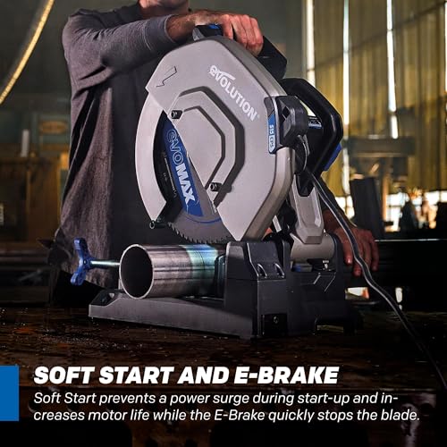 Evolution S15CPS 15" Heavy-Duty Metal Cutting Chop Saw | 3,500+ Cuts with photo 12