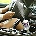 KBAYBO Car Aroma Diffusers & Cool Mist Car Humidifiers All in One! Freshen & Revitalize Your Driving Experience & 12V DC Diffuser for Aromatherapy (Purple)