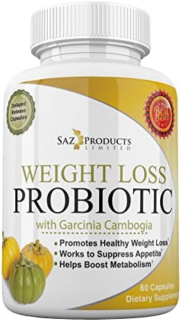 Weight Loss Probiotic Supplement โ Reduces Appetite Carbohydrate Impact & Bloating - Doctor Formulated with Garcinia, Green Coffee & White Kidney Bean - 60 Delayed Release Capsules