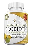 Weight Loss Probiotic Supplement – Reduces Appetite Carbohydrate Impact & Bloating - Doctor Formulated with Garcinia, Green Coffee & White Kidney Bean - 60 Delayed Release Capsules