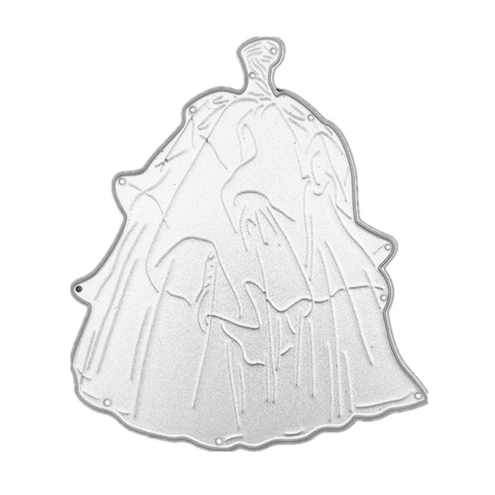 Buy Mikolot Wedding Dress Metal Cutting Dies Stencils For Diy Scrapbook Photo Album Card Making Embossing Template Tunic Wedding Dress Online At Low Prices In India Amazon In