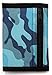 JONYEE Kids Wallet for Boys and Girls, Novelty Wallet for Boys Ages 5-7, Camo Teen Wallet for Kids Birthday Gifts (Blue)