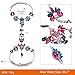 Holylove Body Chain Jewelry Colorful Bling Body Jewelry Necklace 1 PC with Gift Box - HLRQ-colorful