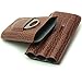 Cigar Case Travel - Cutter Included - Leather 3 Colors (Brown)