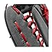 WILSON 2018 A1000 kp92 Gloves - Right Hand Throw Black/Gray/Red, 12.5