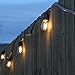 Brightech Ambience Pro - Waterproof LED Outdoor String Lights - 2W Vintage Edison Bulbs Create Bistro Ambience in Your Backyard - 48 Ft Commercial Grade Patio Lights