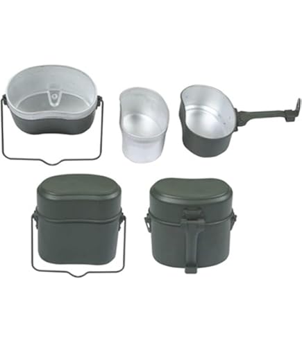 (J-7)US MESS KIT PAN カトラリー付き　米軍実物　美品 J-7)US MESS KIT PAN カトラリー付き 米軍実物 美品 Vintage