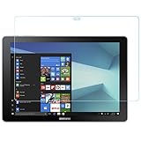 Galaxy Book 10.6 Screen Protector, CINORS [9H] [Crystal Clear] [Scratch-Resistant] [Bubble Free] Tempered Glass Protector for Samsung Galaxy Book 10.6 Inch Tablet, Hassle Free Product Warranty
