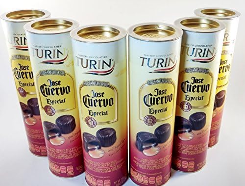 Pack 6 Chocolate With Tequila Special Filling with Free Chocolate Kinder Bar Included Valentine's Day