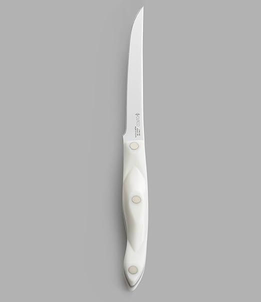 CUTCO Model 1761 White (Pearl) Boning Knife with High Carbon Stainless 6.1" Straight