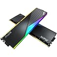 XPG Lancer RGB DDR5 6400MHz 32GB (2x16GB) CL32 UDIMM 288-Pins Desktop SDRAM DDR5 Dual Channel RAM Kit Black Heatsink (AX5U6400C3216G-DCLARBK)