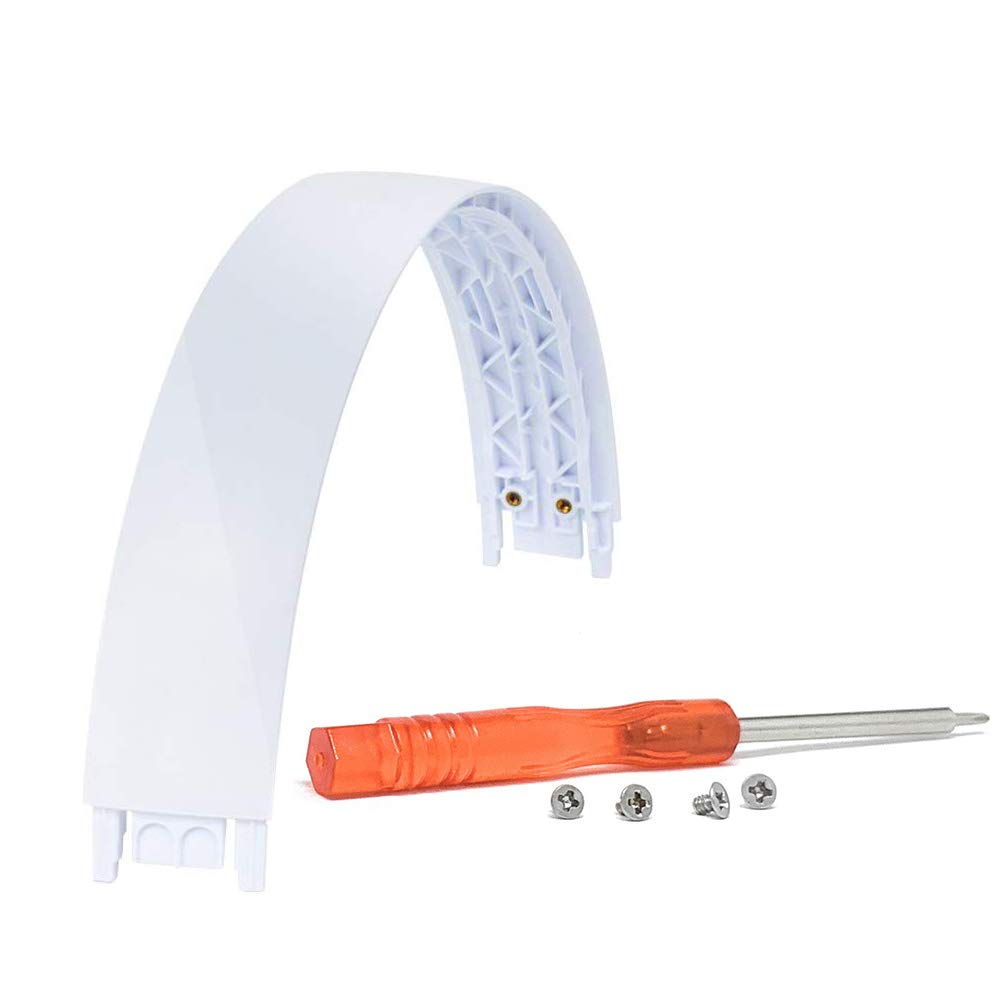 Replacement Top Headband Arch band for Beats Solo 2.0 Wired/Wireless Headphones Solo2 (White)