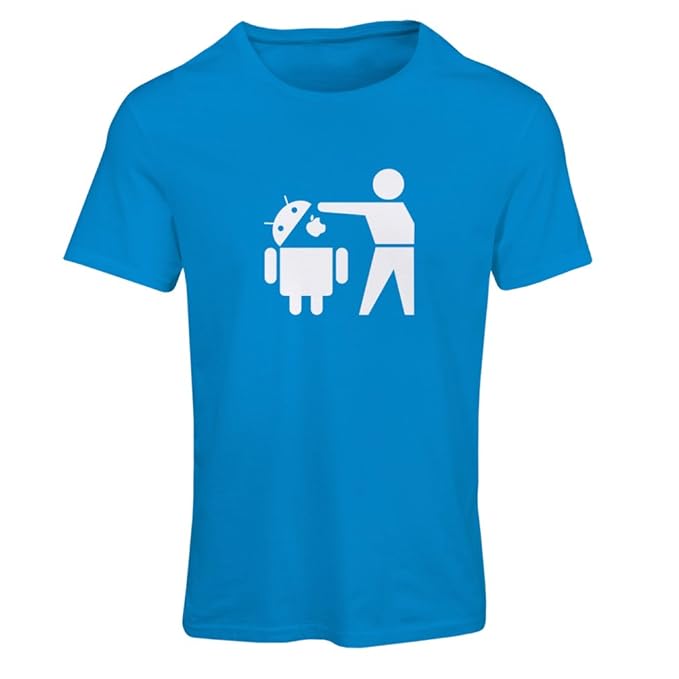 Frauen T-Shirt Lustiger Android-Roboter - Geschenk für Tech-Fans