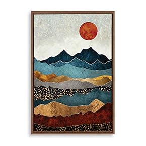 Framed Nordic Style Home Artwork for Living Room Bedroom