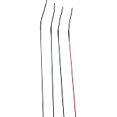 HORZE Ashton Horse Whip, Translucent Gel Handle Equestrian Dressage Whip | Horse Whips for Training, Gel Dressage Whip, Silver-Colored Cap and Collar, Horse Training Stick for Daily Schooling, Shows